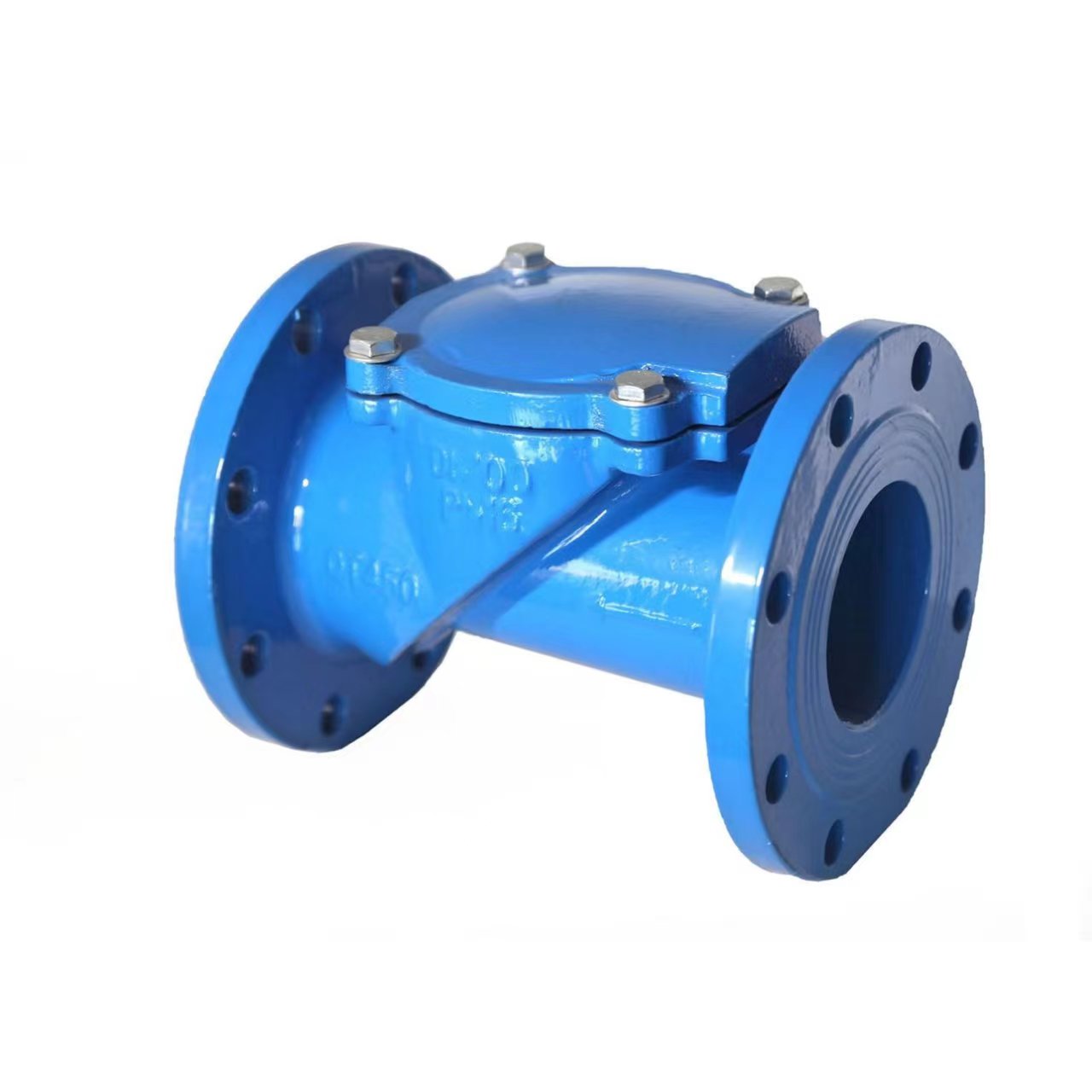 Ductile iron rubber flap swing check valve – ZCCN-Valve, Industrial ...